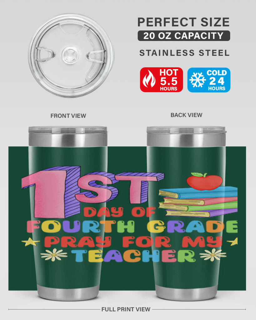 4th day of 4th Grade 4#- 4th  grade- Tumbler