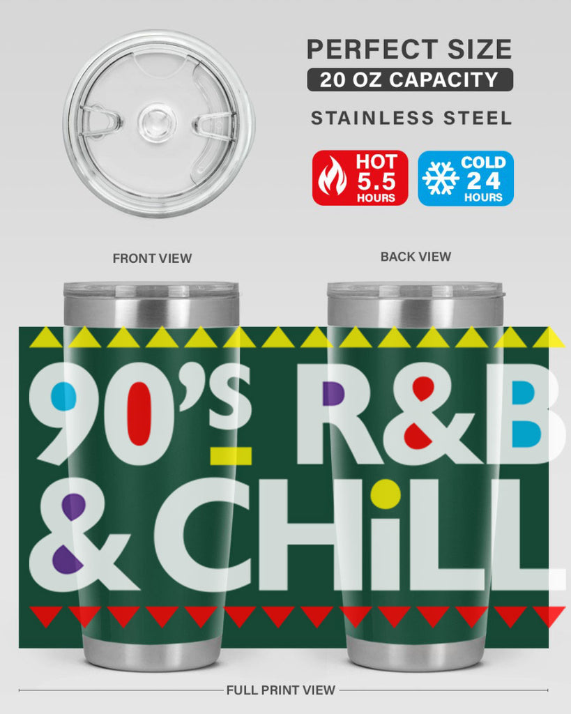 90s rnb and chill 279#- black words phrases- Cotton Tank