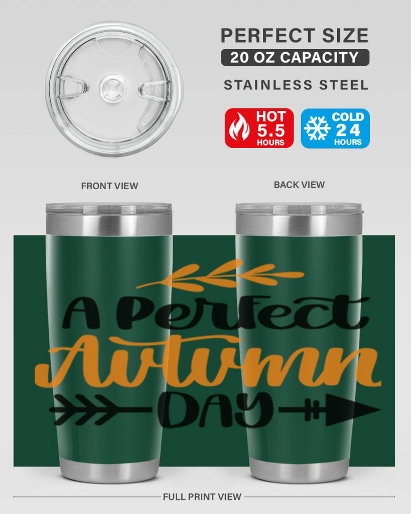 A Perfect Autumn Day 470#- fall- Tumbler