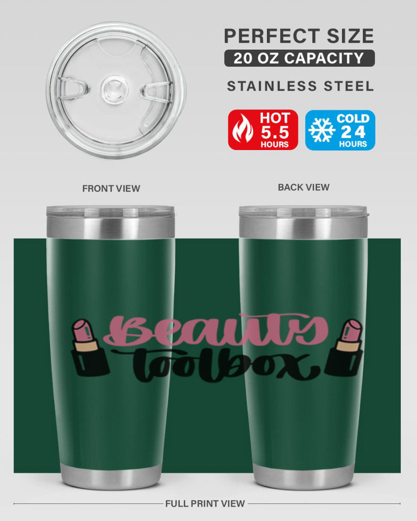 Beauty Toolbox Style 134#- make up- Tumbler