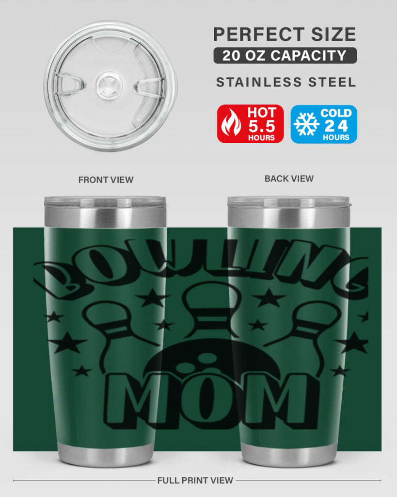 Bowling mom 1404#- bowlig- Tumbler