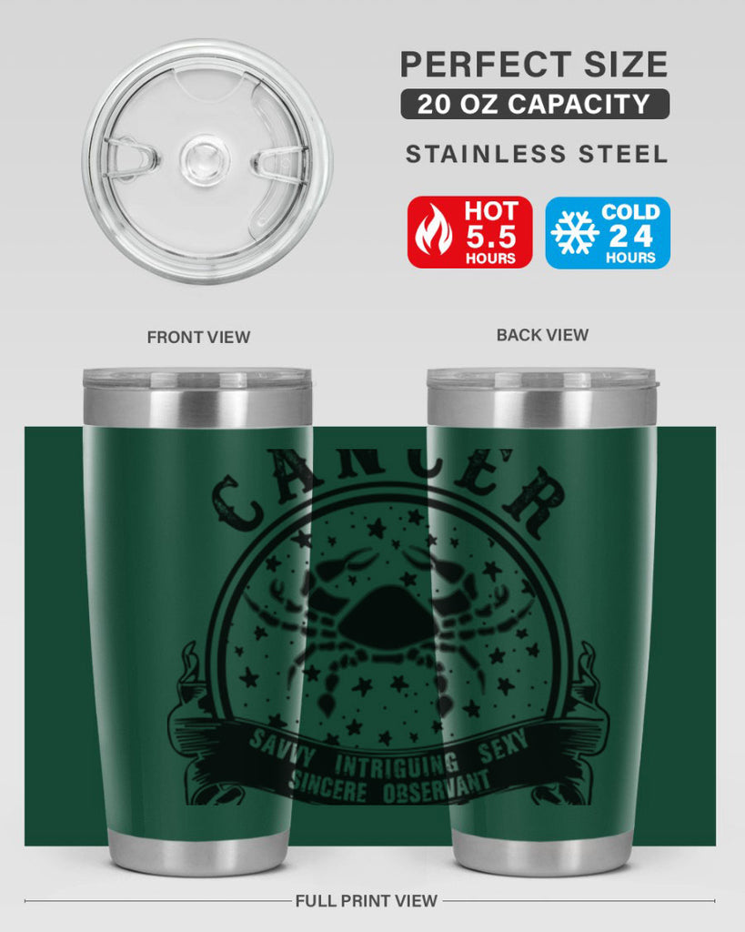 Cancer 13#- zodiac- Tumbler