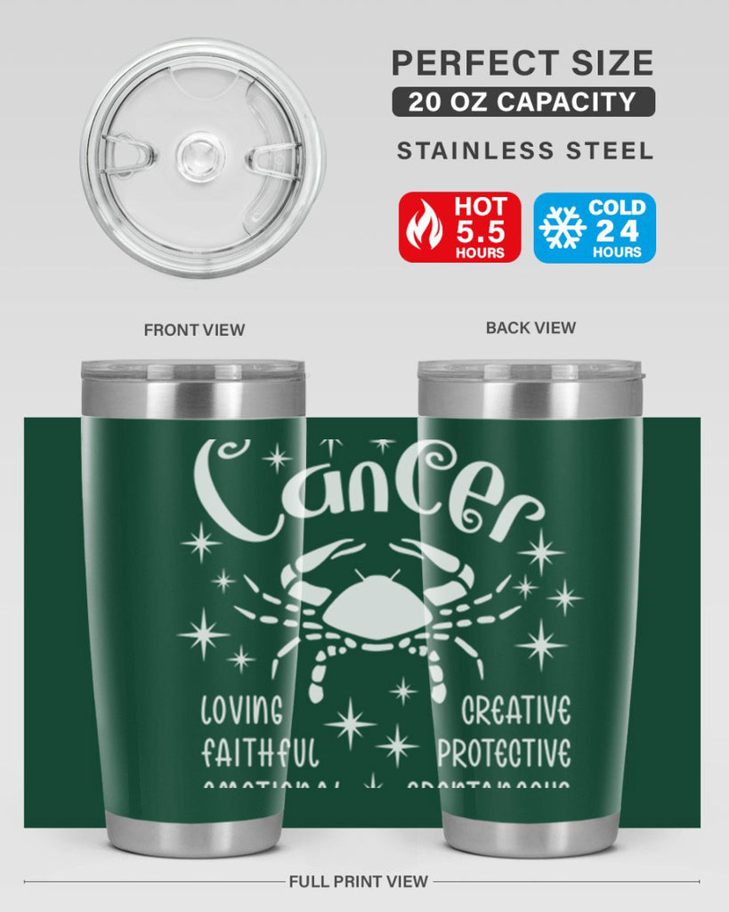 Cancer 150#- zodiac- Tumbler