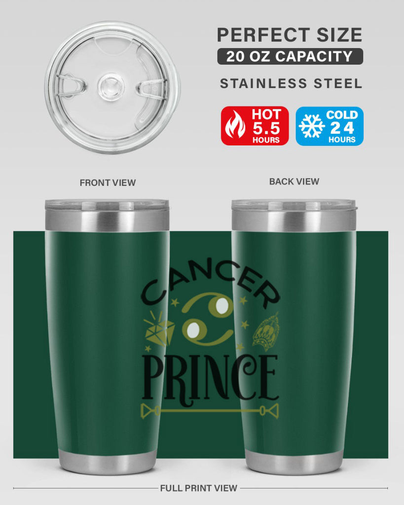 Cancer prince 159#- zodiac- Tumbler