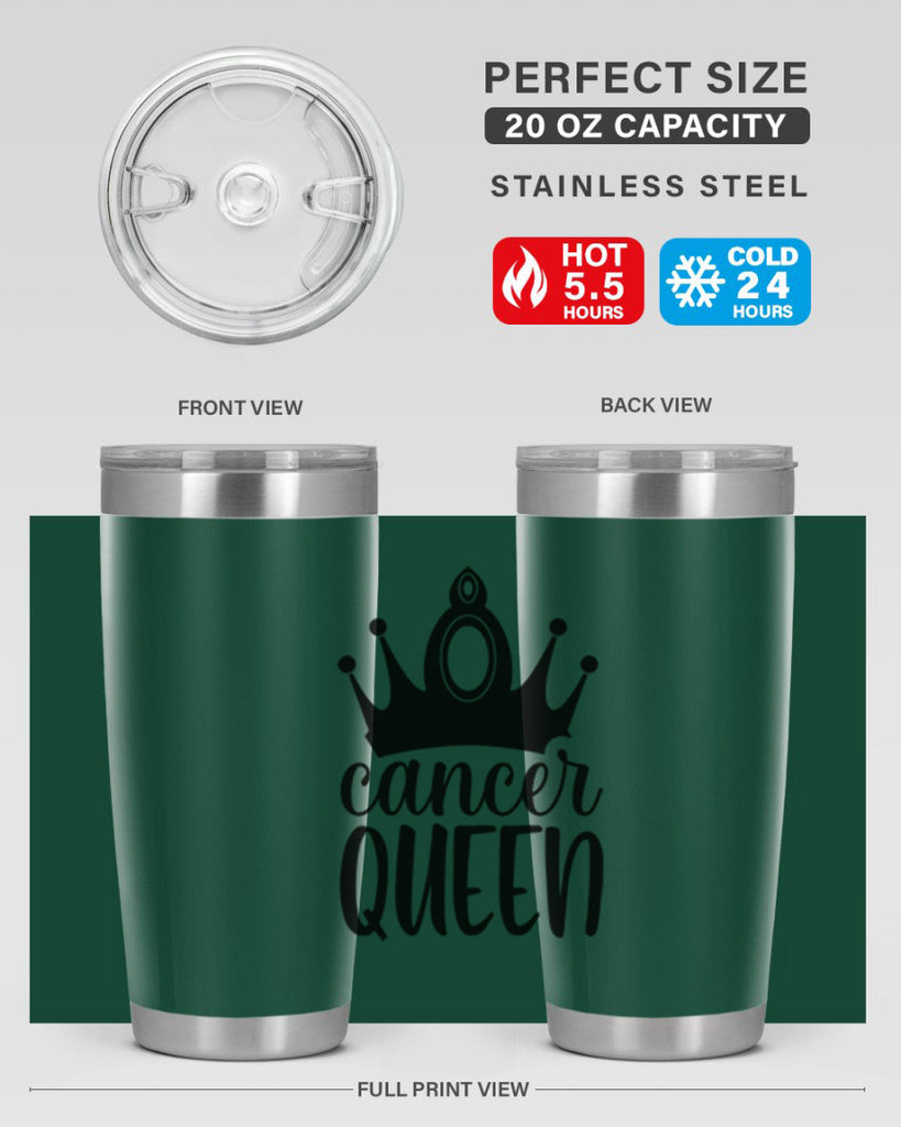 Cancer queen 160#- zodiac- Tumbler
