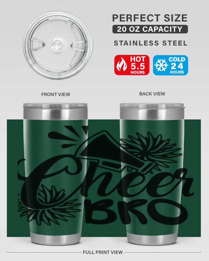 Cheer bro 1393#- cheer- Tumbler