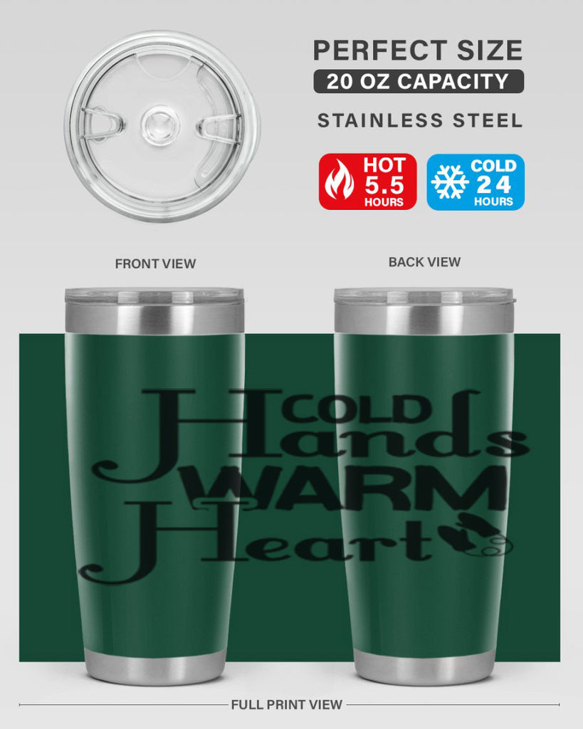 Cold Hands Warm Heart 48#- winter- Tumbler