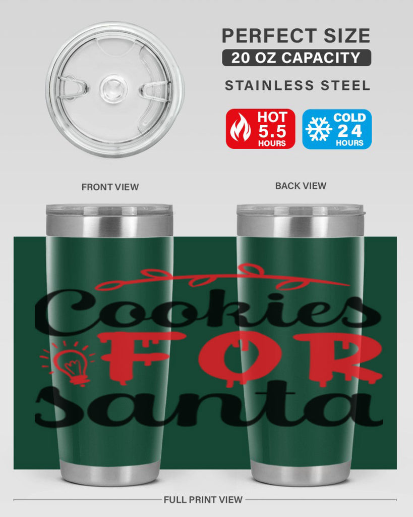 Cookies for santa 60#- winter- Tumbler