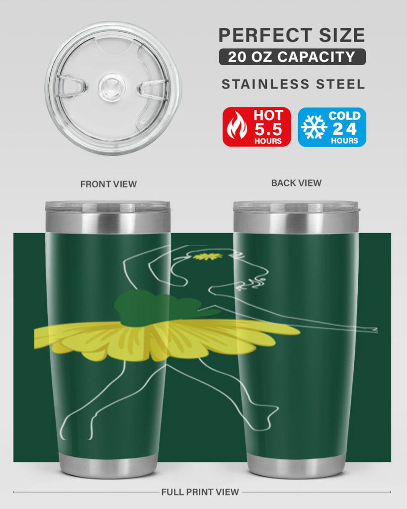 Cute Ballet Ballerino Girls Dancing Ballet 20#- ballet- Tumbler