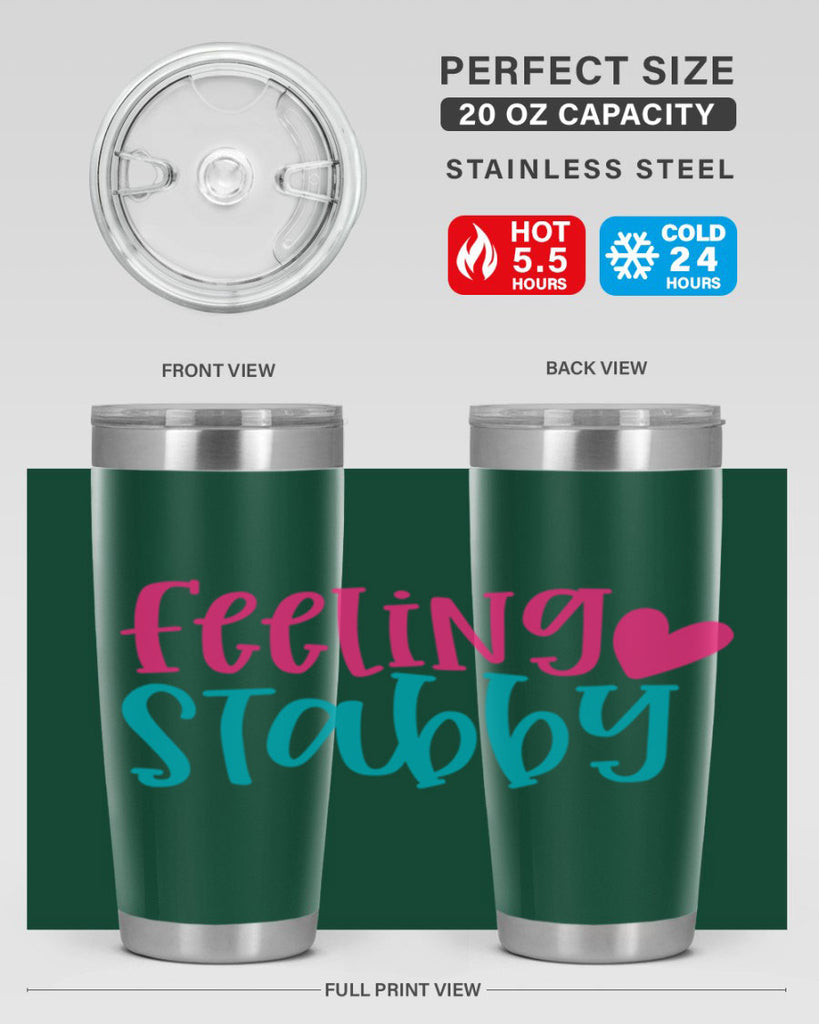 Feeling Stabby Nurse Style 386#- nurse- tumbler