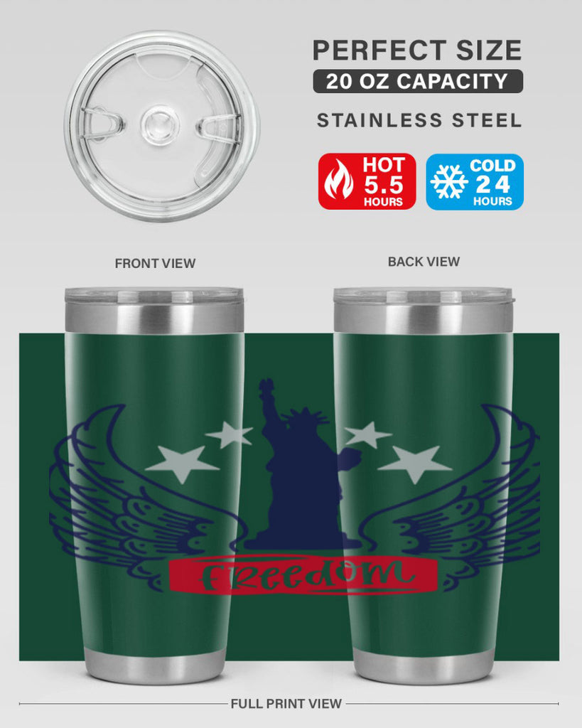 Freedom Style 150#- Fourt Of July- Tumbler