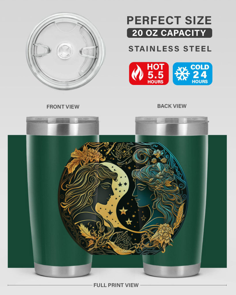 Gemini 216#- zodiac- Tumbler