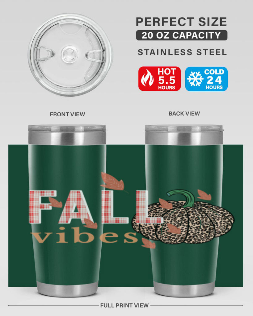 Happy Thanksgiving 252#- fall- Tumbler
