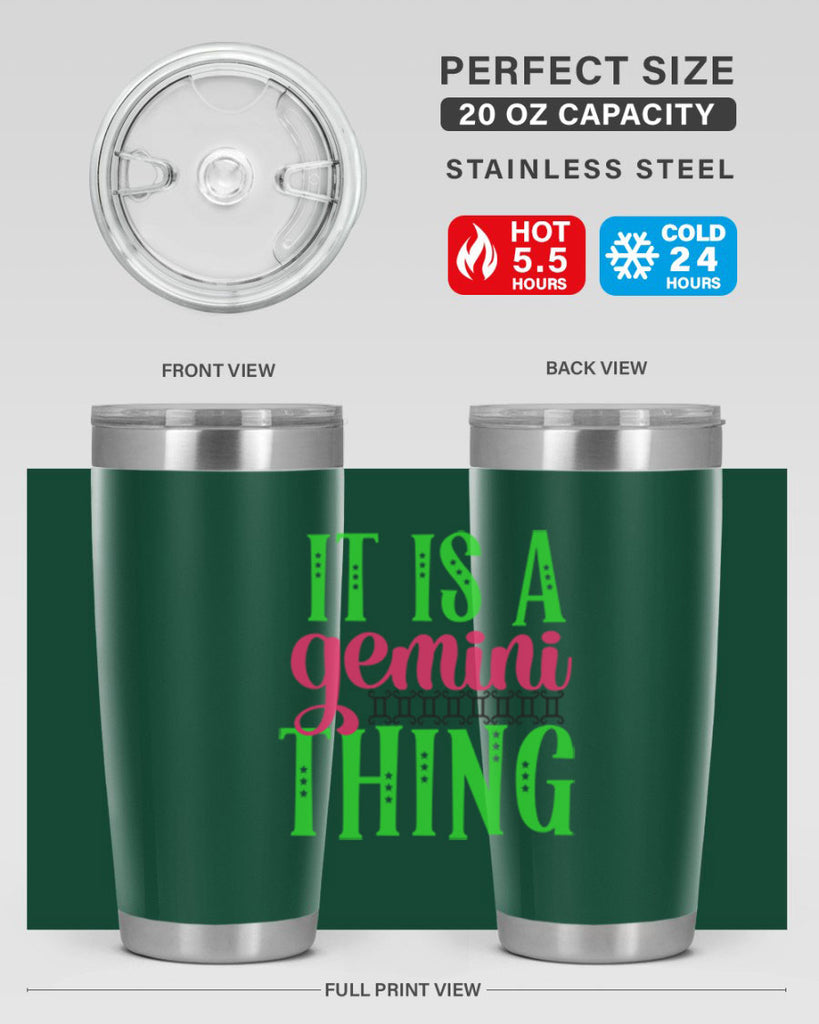 It is a gemini thing 254#- zodiac- Tumbler