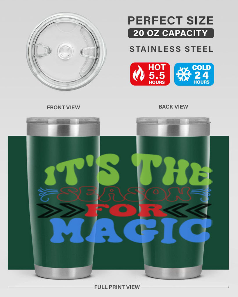 Its the season for magic 260#- winter- Tumbler