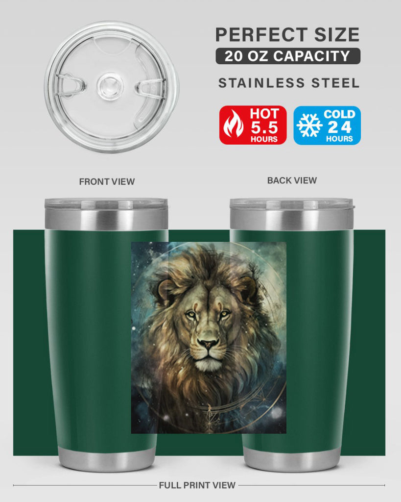 Leo 58#- zodiac- Tumbler