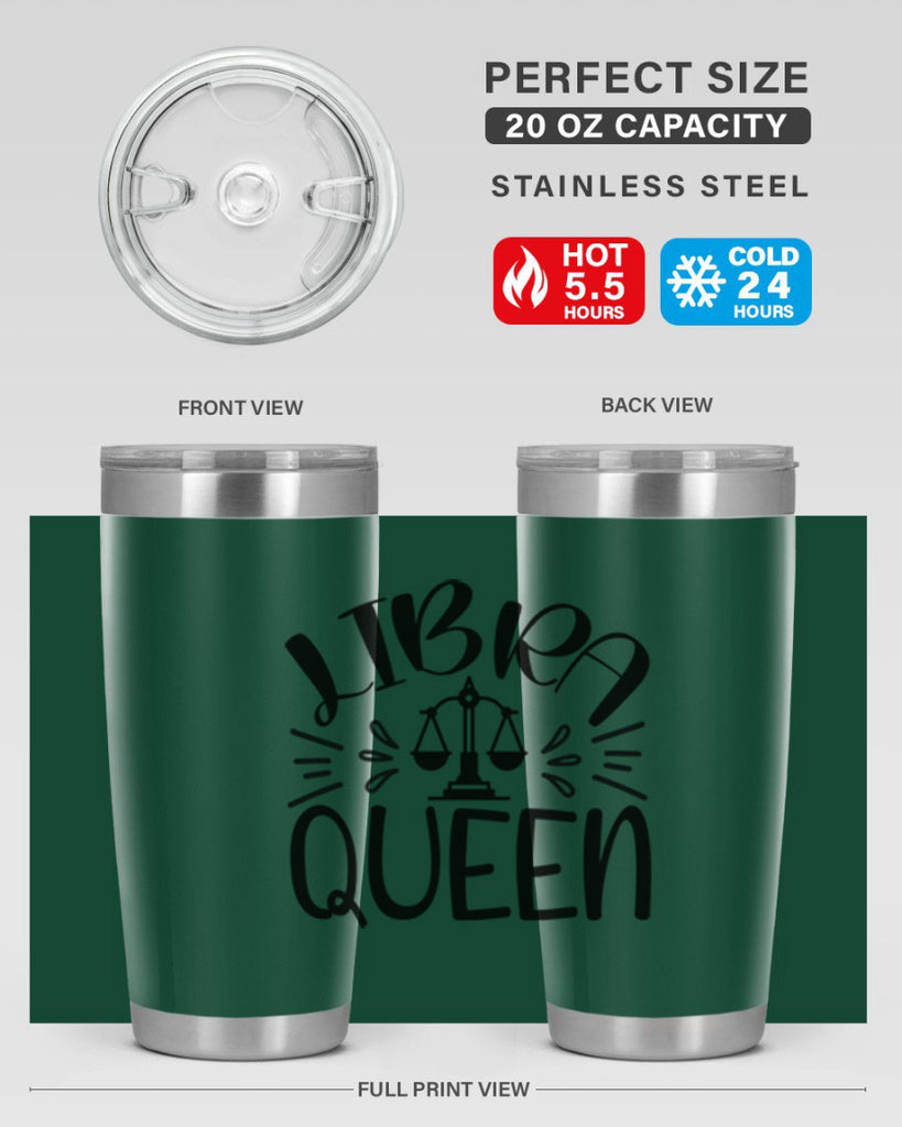 Libra queen 328#- zodiac- Tumbler