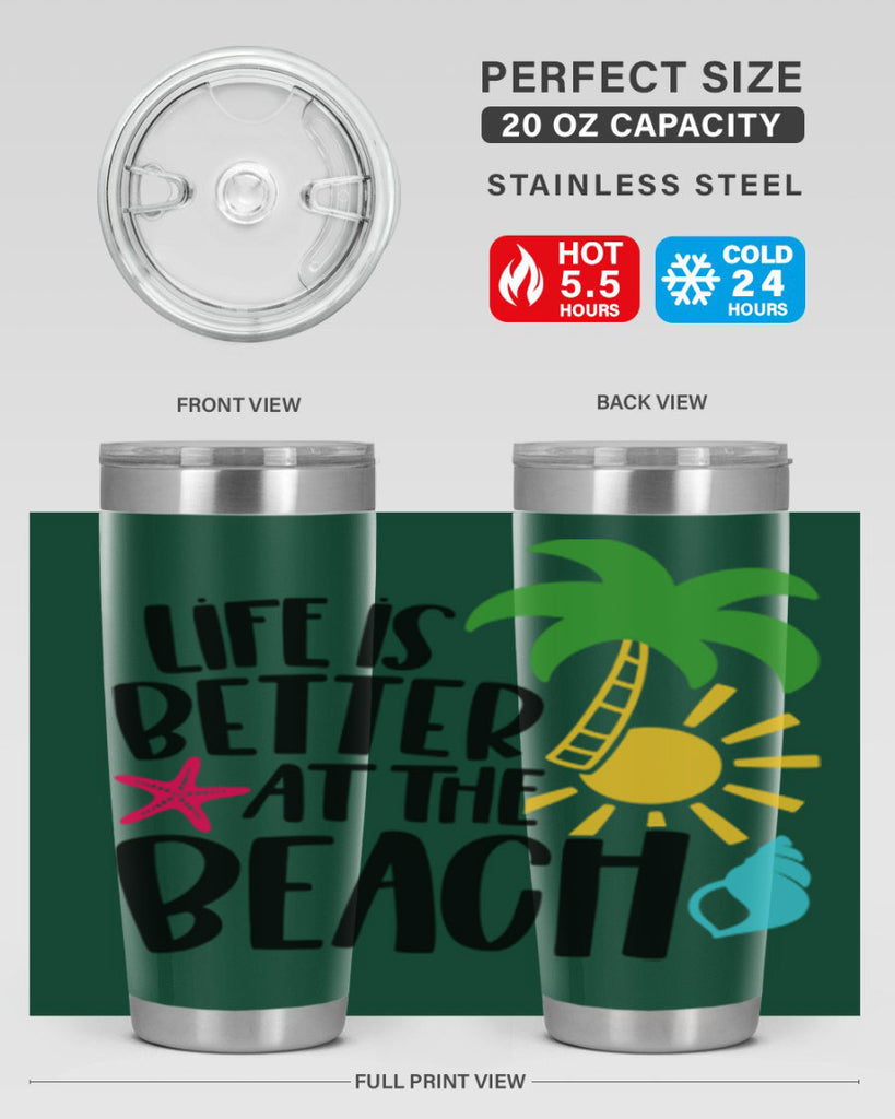 Life Is Better At The Beach Style 34#- summer- Tumbler