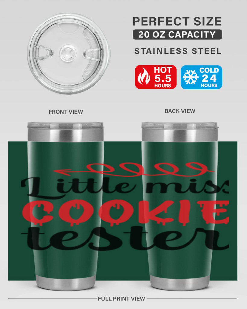 Little miss cookie tester 305#- winter- Tumbler