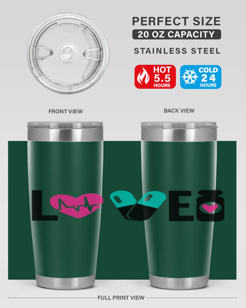Love Style Style 136#- nurse- tumbler