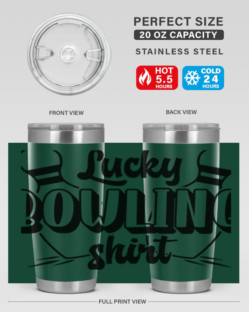 Lucky bowling shirt 690#- bowlig- Tumbler