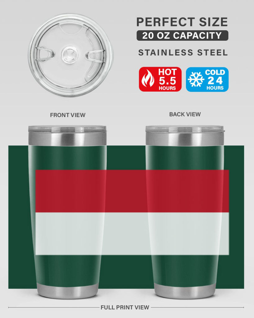 Monaco 84#- world flags- Tumbler