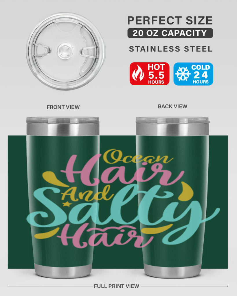 OCEAN HAIR SALTY HAIR Style 60#- summer- Tumbler