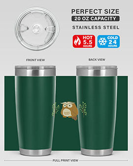 Owl of Athena Long Sleeve A TurtleRabbit 14#- owl- Tumblers