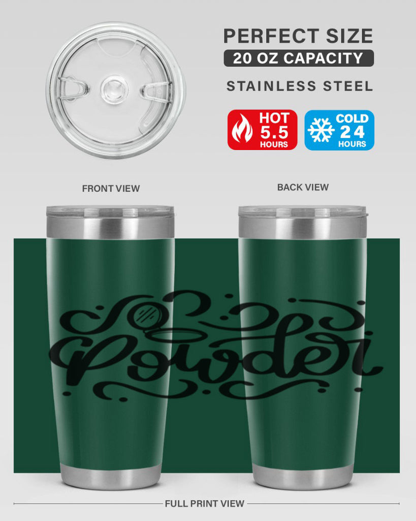 SinglePowder Style 24#- make up- Tumbler