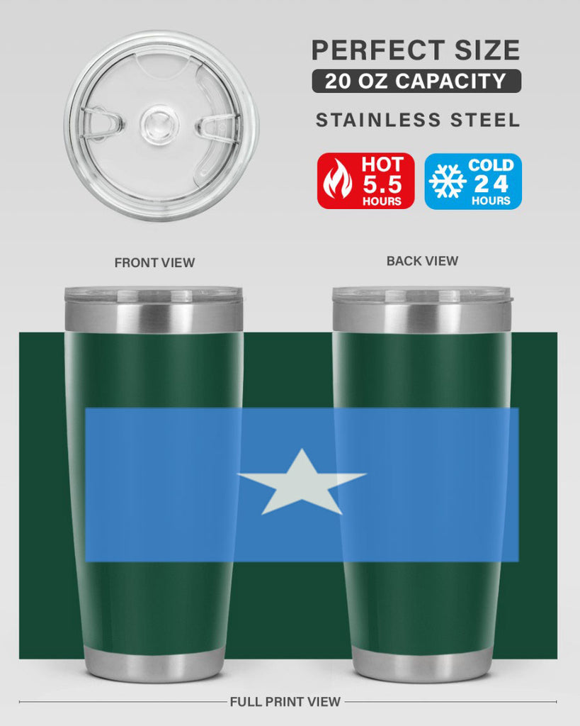 Somalia 37#- world flags- Tumbler