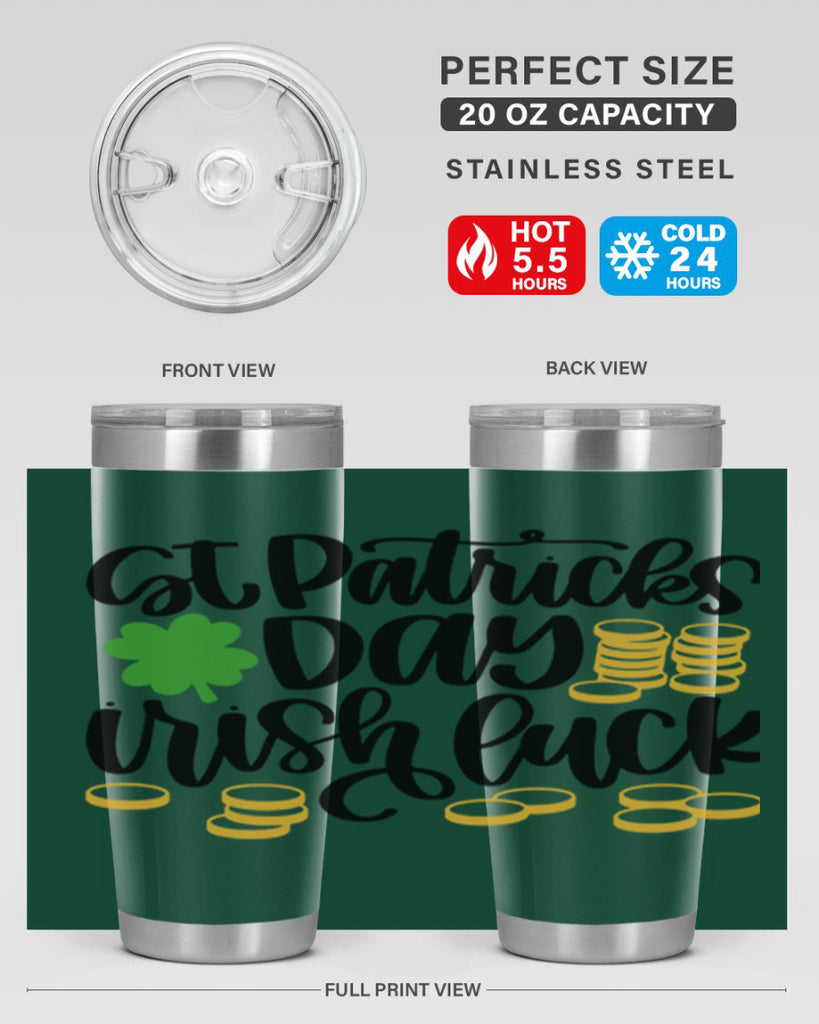 St Patricks Day Irish Luck Style 28#- St Patricks Day- Tumbler