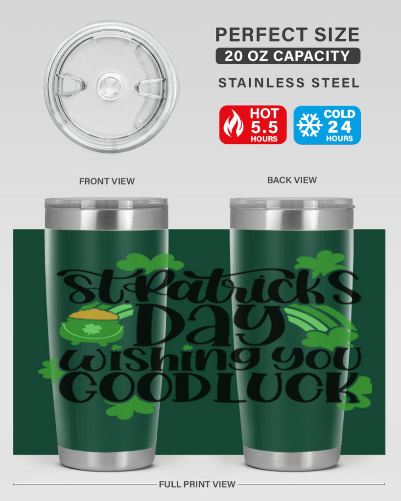 St Patricks Day Wishing You Good Luck Style 27#- St Patricks Day- Tumbler