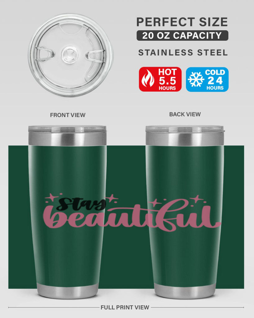 Stay Beautiful Style 18#- make up- Tumbler
