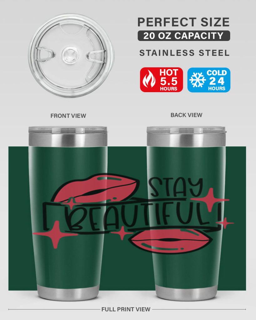 Stay Beautiful Style 19#- make up- Tumbler