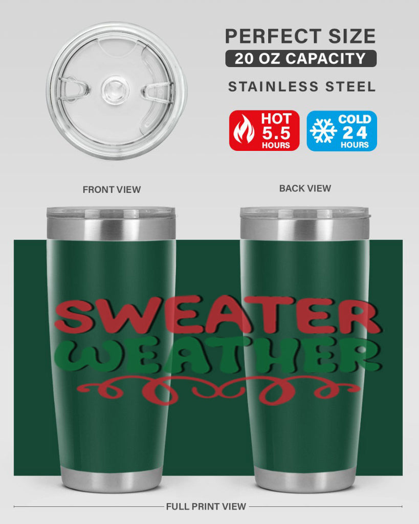 Sweater Weather 399#- winter- Tumbler
