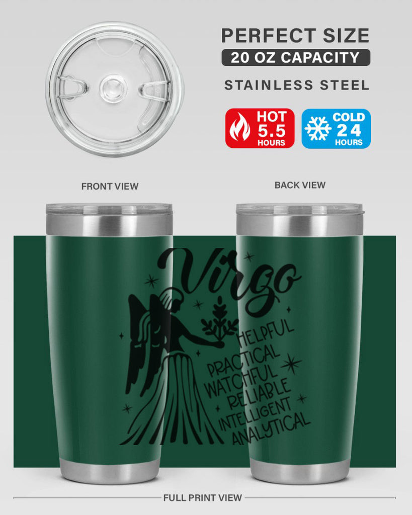 Virgo 533#- zodiac- Tumbler