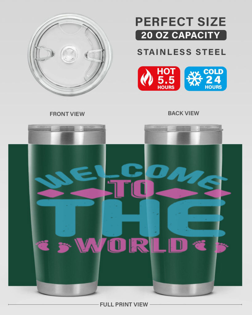 Welcome to the world Style 162#- baby- tumbler