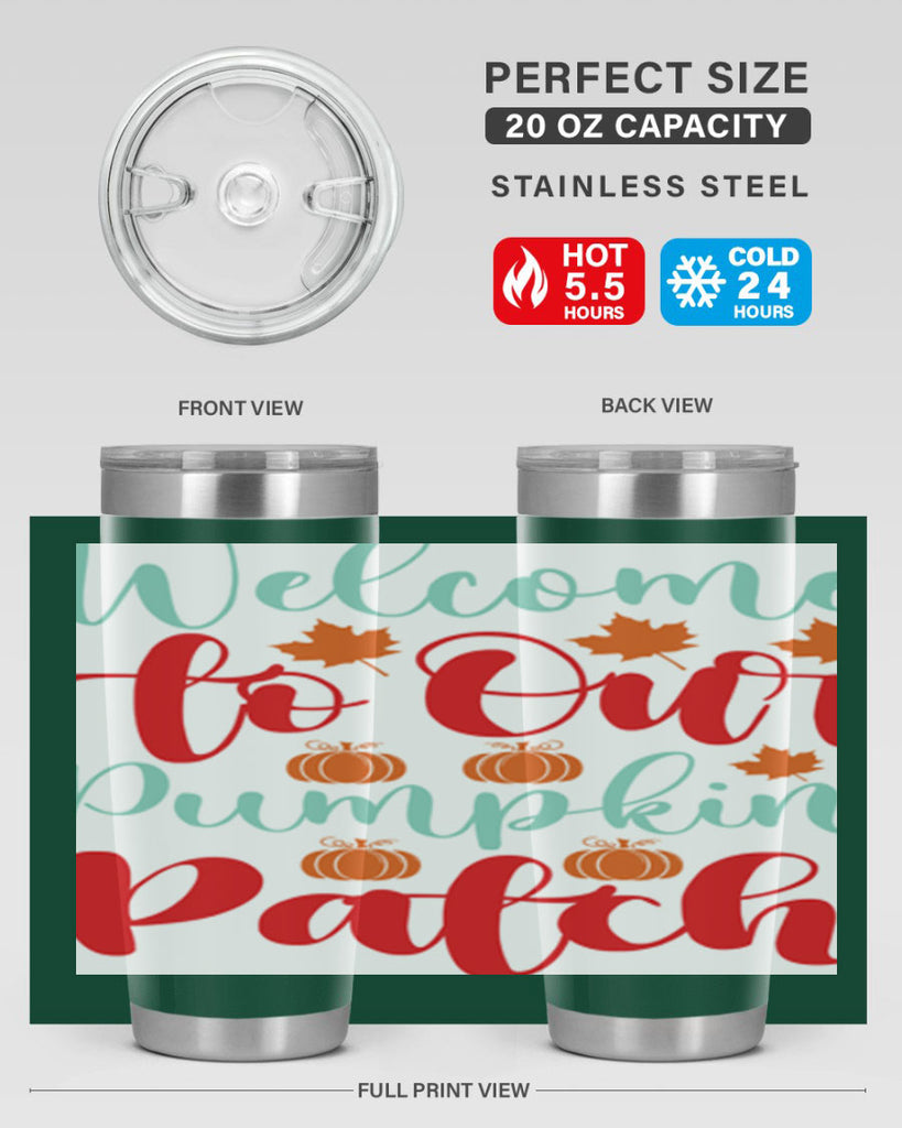 WelcometoOurPumpkinPatch 643#- fall- Tumbler