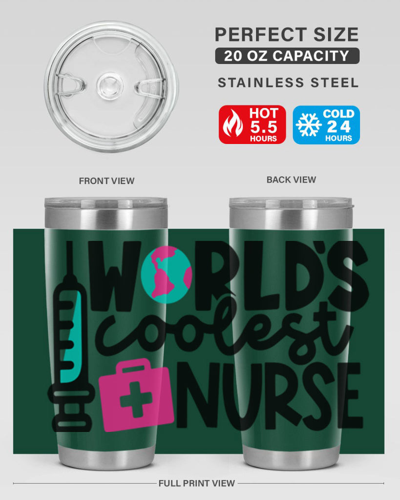 Worlds Coolest Nurse Style Style 7#- nurse- tumbler