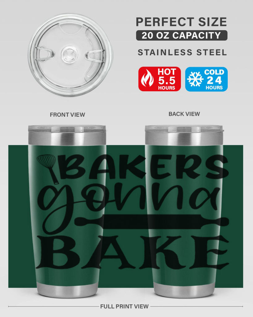 bakers gonna bake 5#- kitchen- Tumbler