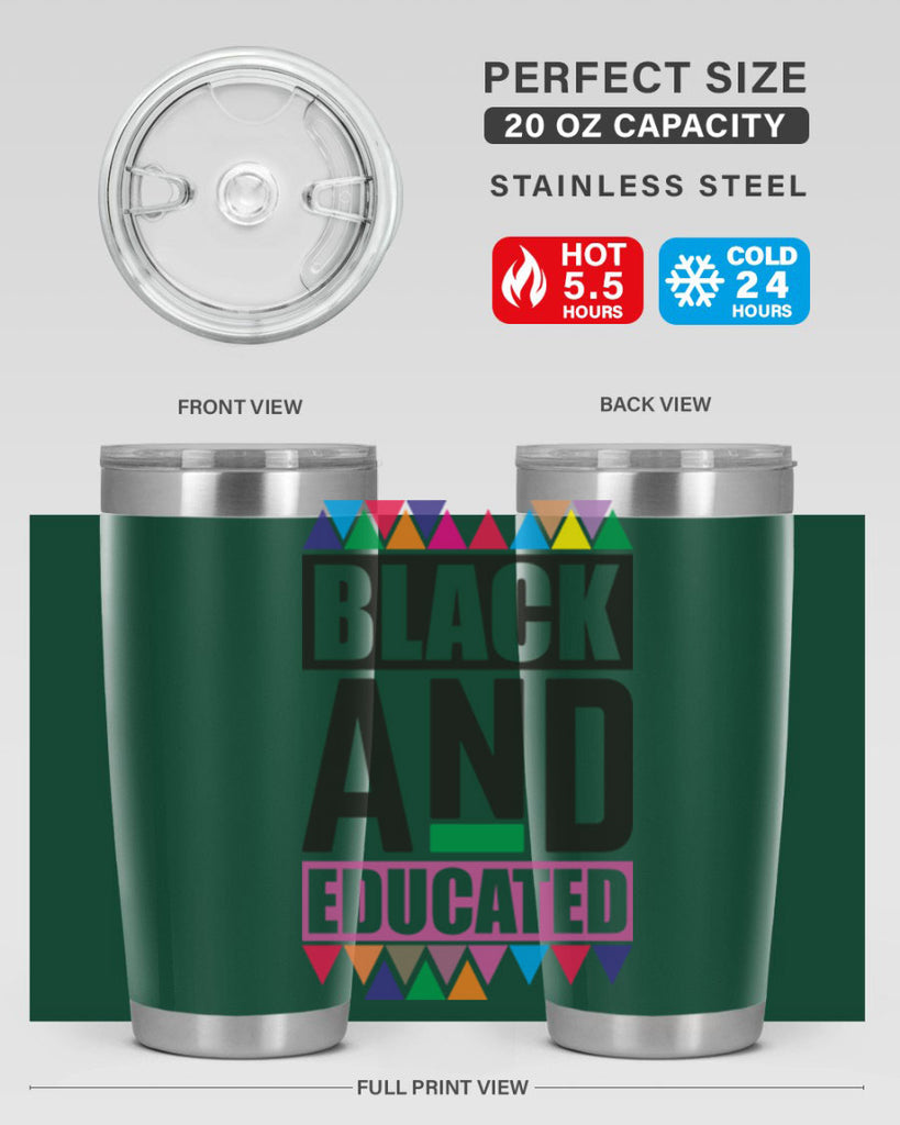 black and educated- black words phrases- Cotton Tank