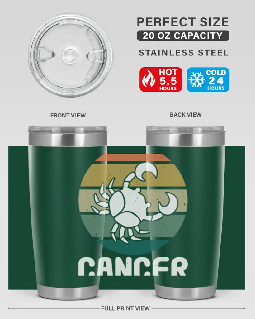 cancer 165#- zodiac- Tumbler