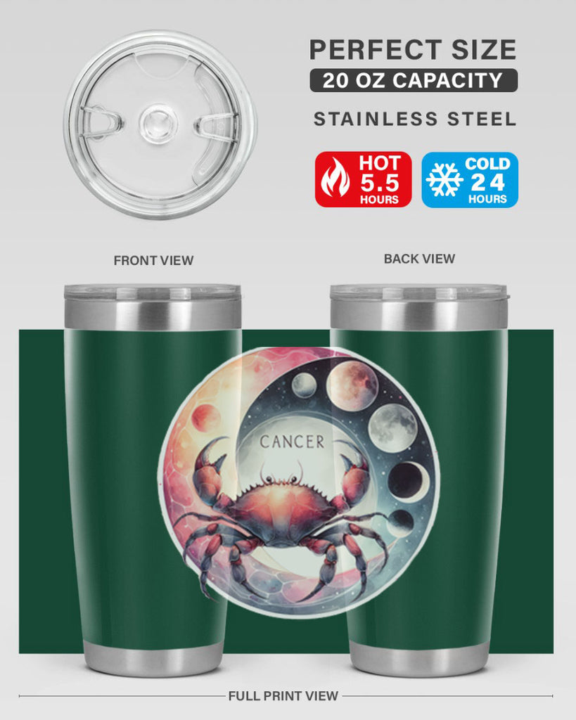 cancer 166#- zodiac- Tumbler