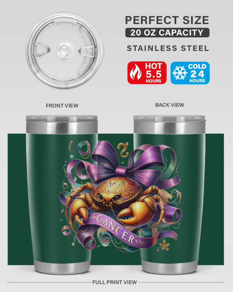 cancer 173#- zodiac- Tumbler