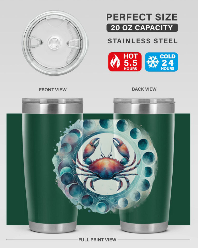 cancer 179#- zodiac- Tumbler