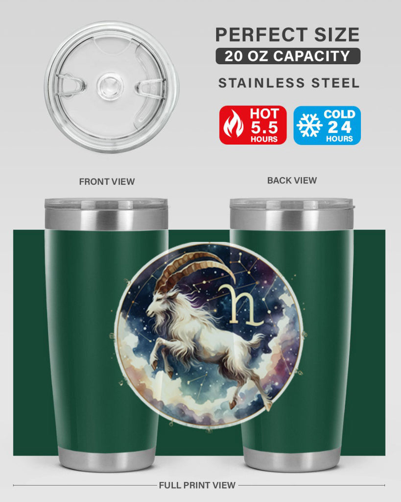 capricorn 211#- zodiac- Tumbler