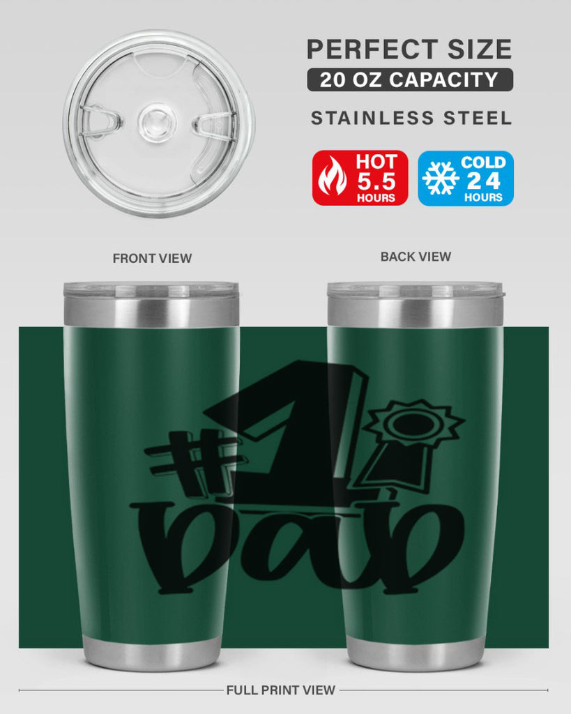 dad 76#- fathers day- Tumbler
