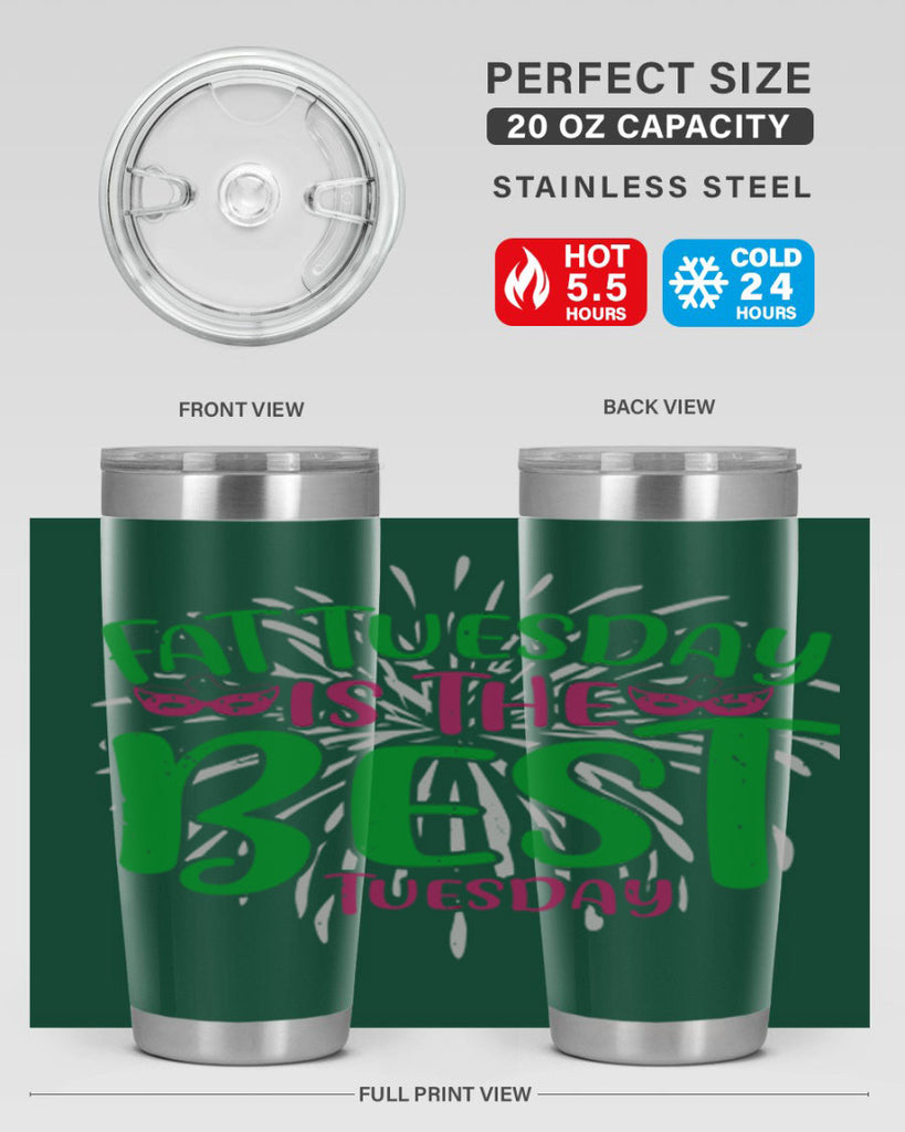 fat tuesday is the best tuesday 88#- mardi gras- Tumbler
