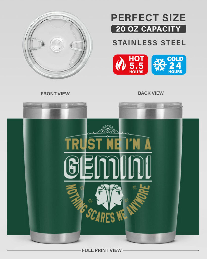 gemini 245#- zodiac- Tumbler