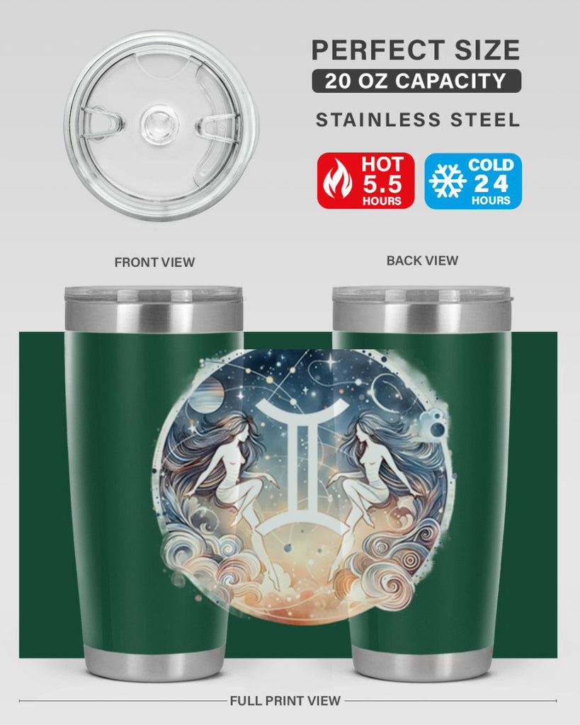 gemini 247#- zodiac- Tumbler